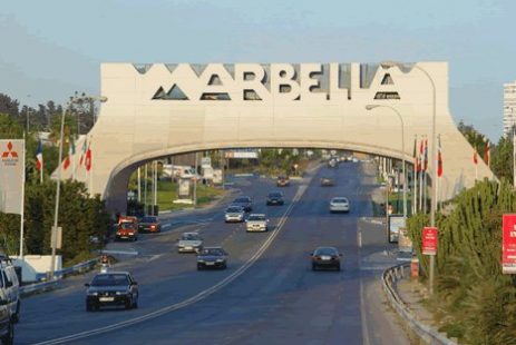 Droga dojazdowa Marbella Hiszpania
