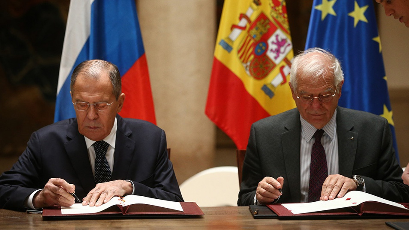 Ministrowie Rosji i Hiszpanii