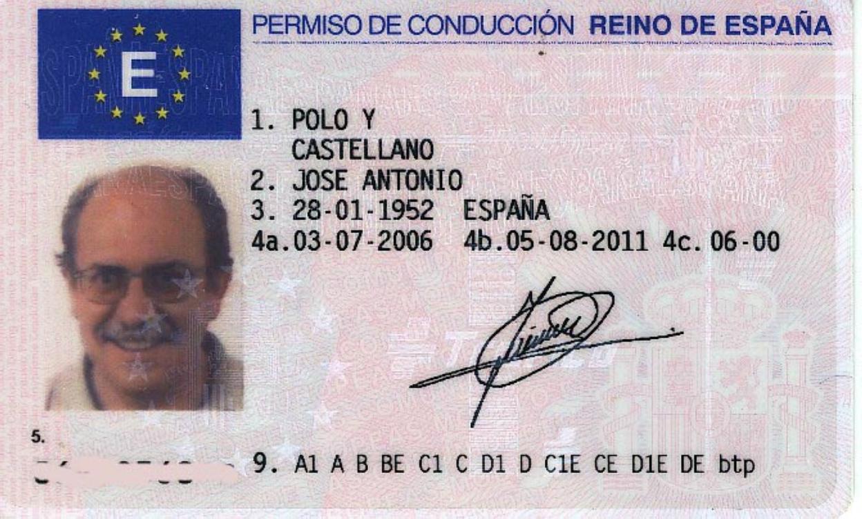 Prawo jazdy Hiszpania